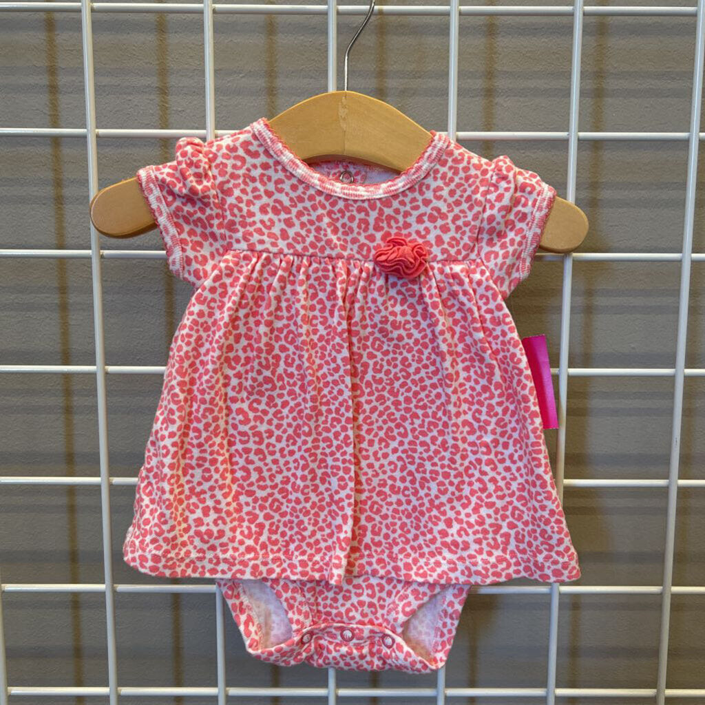 Carter's Leopard Twirl SS Bodysuit - 3m