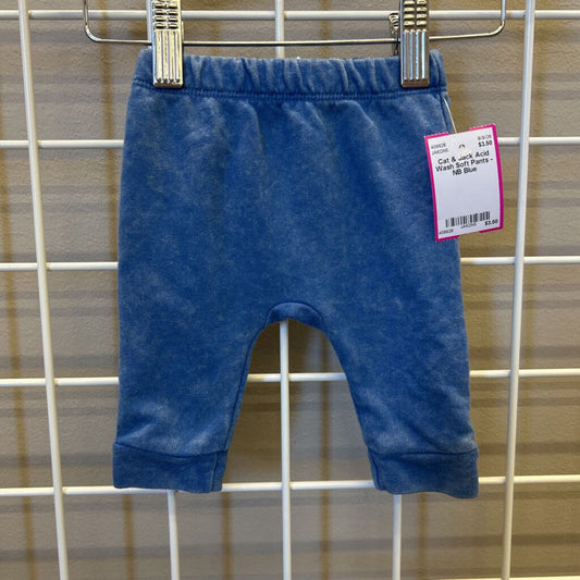 Cat & Jack Acid Wash Soft Pants - NB