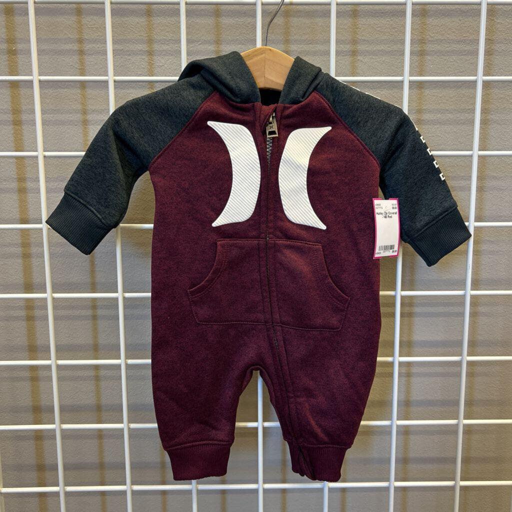 Hurley Zip Coverall - NB