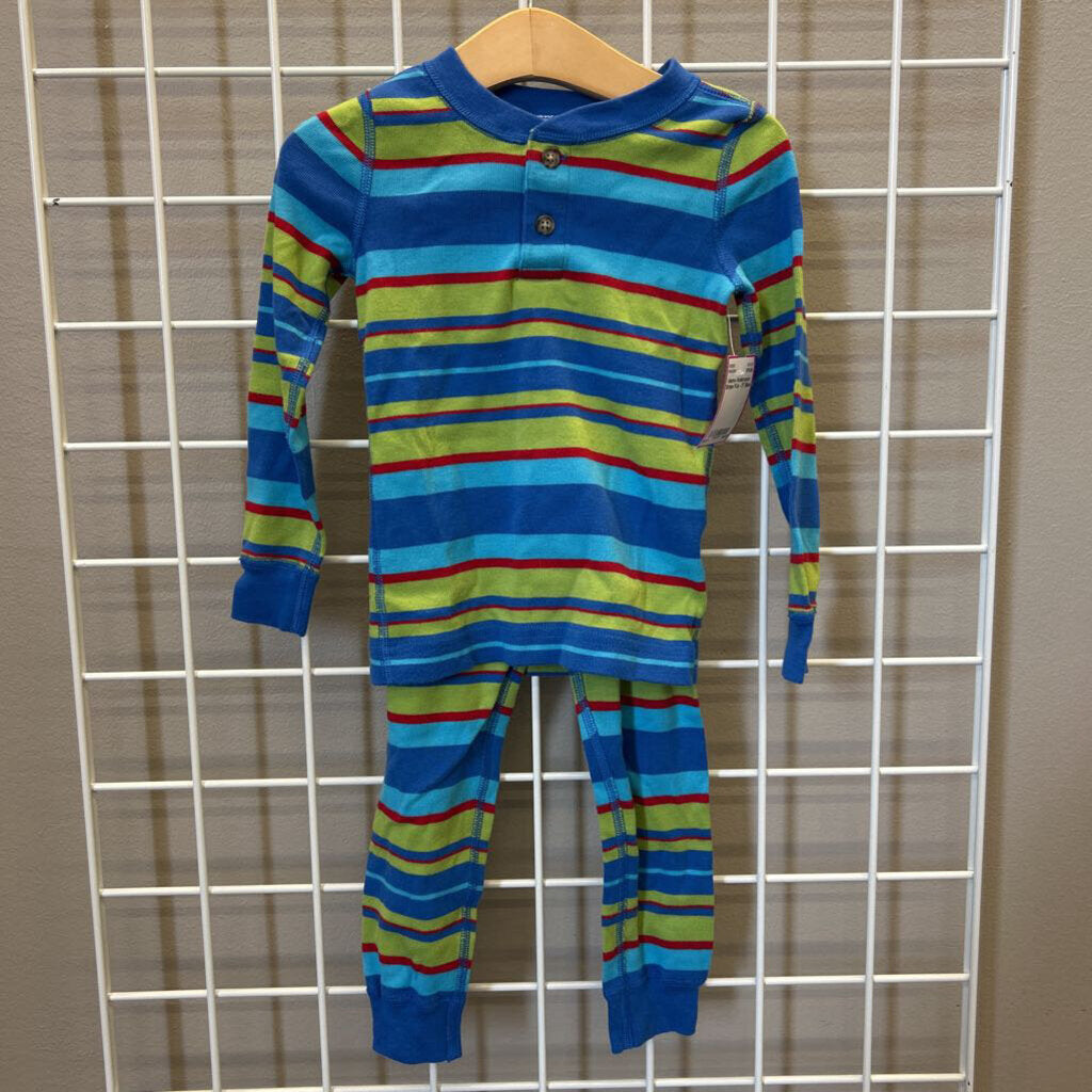 Hanna Andersson Stripe PJs - 3T