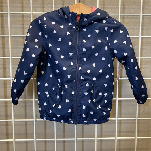 Carter's Heart Rain Jacket - 18m