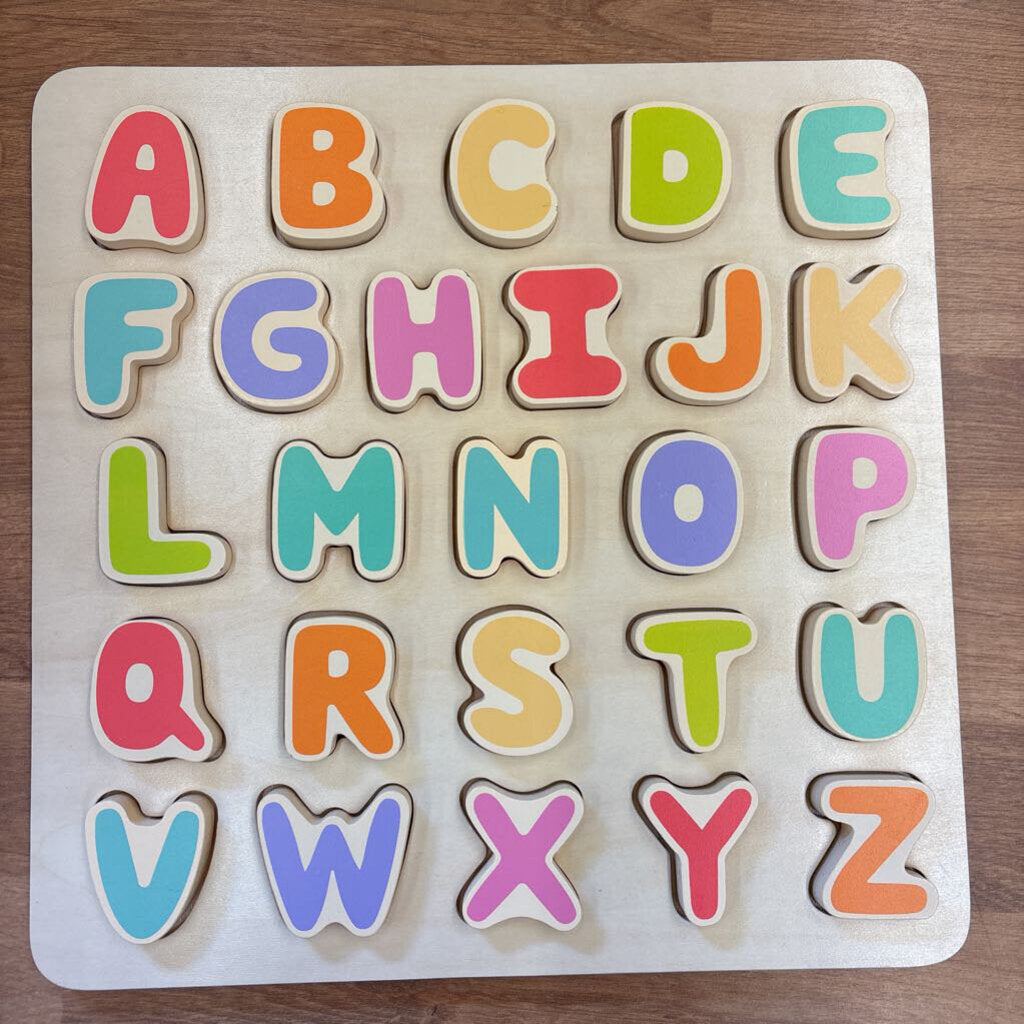 Wood Alphabet Puzzle