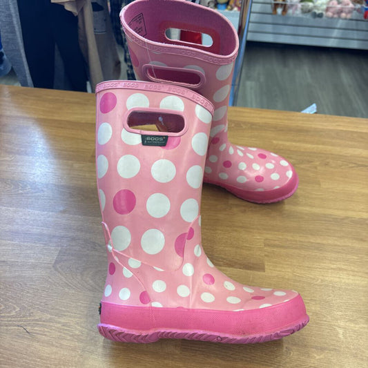 Bogs Pink Dot Rain Boots - 2