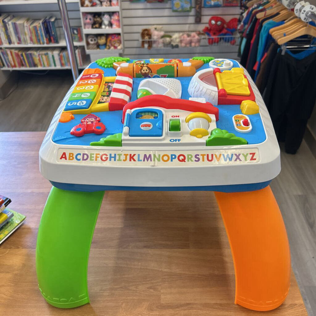 Fisher Price Laugh & Learn Around the Town Learning Table (missing phone)
