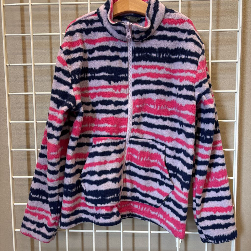 Eddie Bauer Stripe Fleece Jacket - 10/12