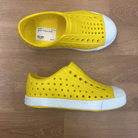 Native Yellow Shoes - 9