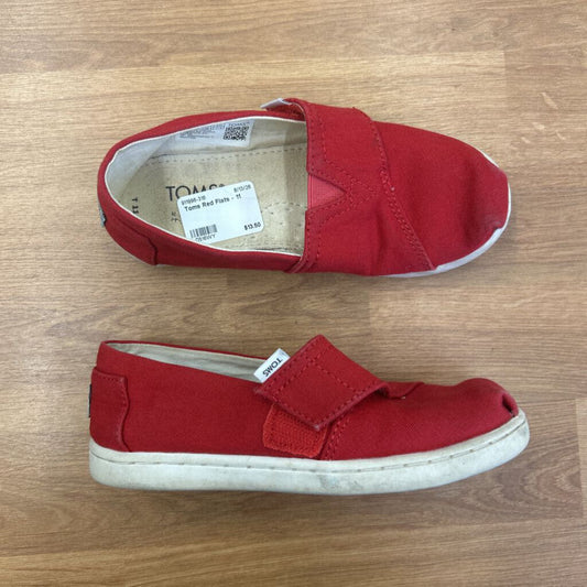 Toms Red Flats - 11