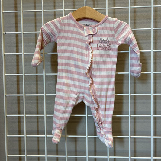 Huggies Stripe Zip Sleeper - NB
