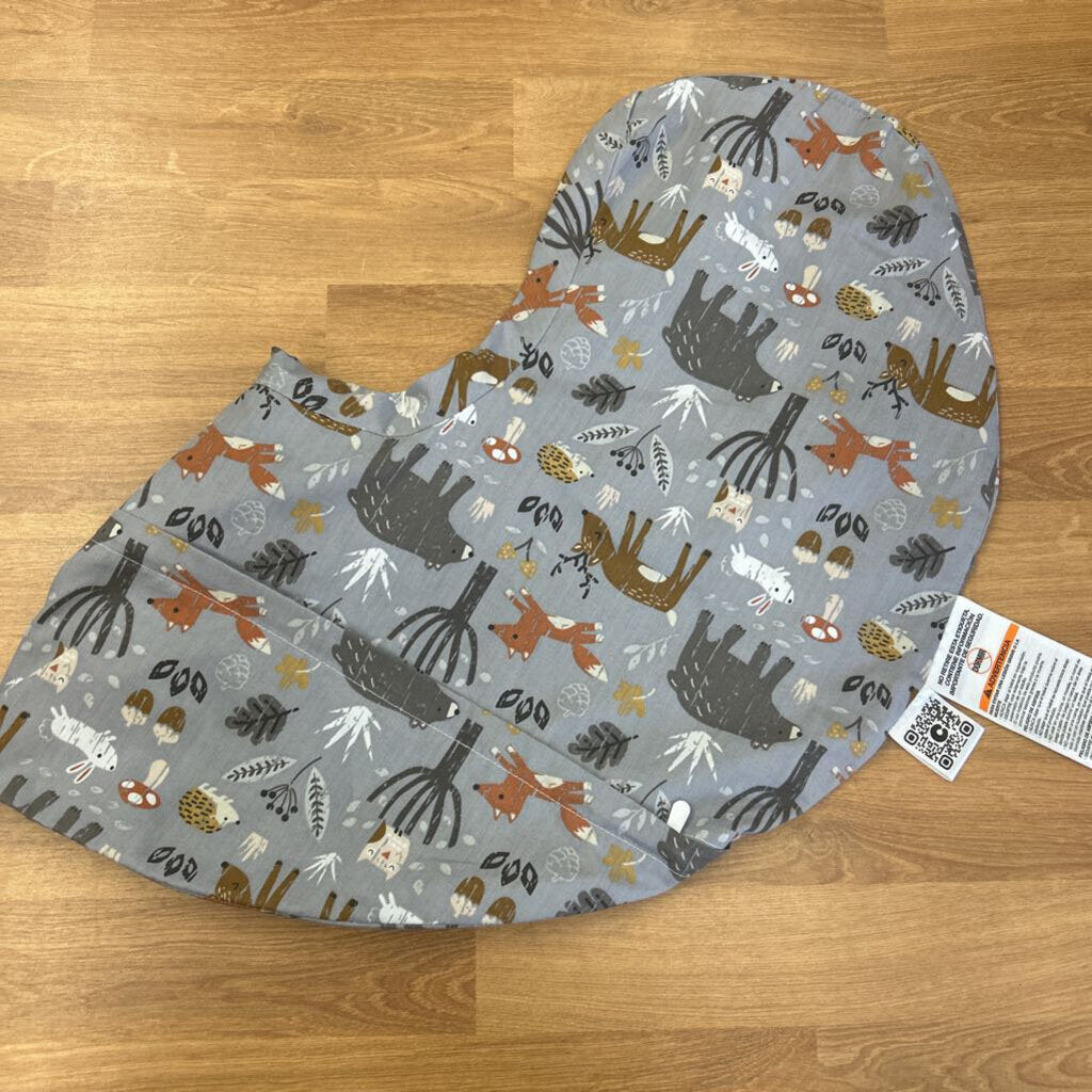 Boppy Nursing Pillow Cover - Grey Animals