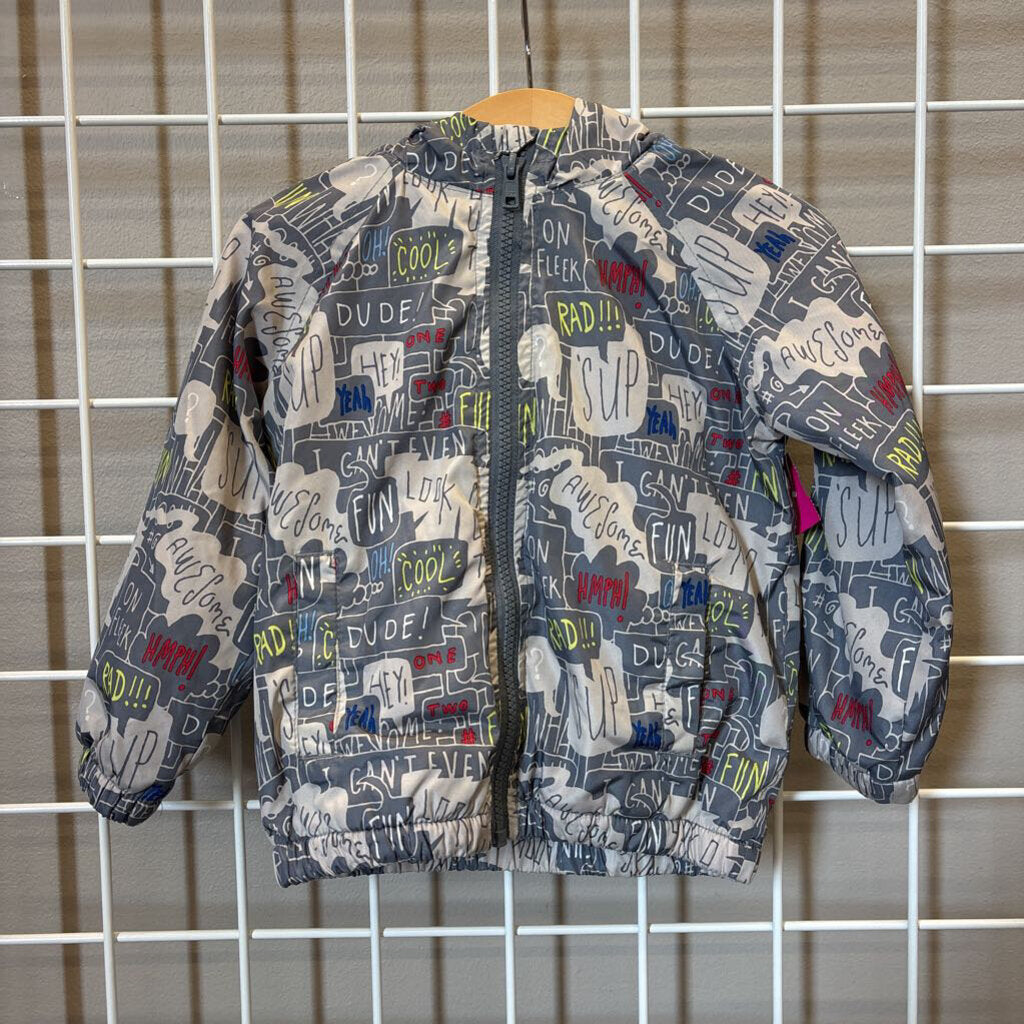 Gymboree Talk Rain Jacket - 2T