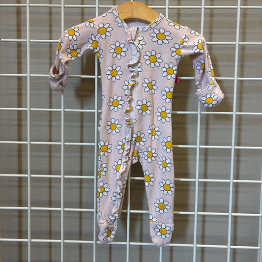 Siix Daisy Zip Sleeper - 0/3m