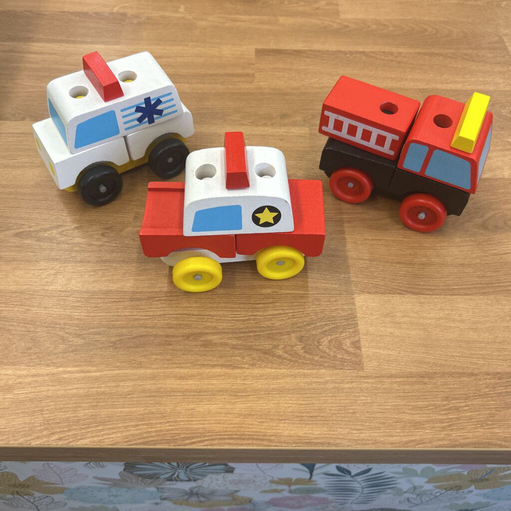 Melissa & Doug Mix & Match Vehicles