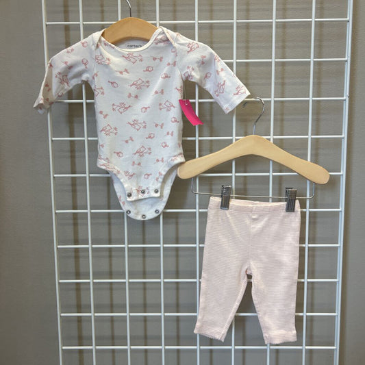 Carter's Bird Onesie Set - 3m