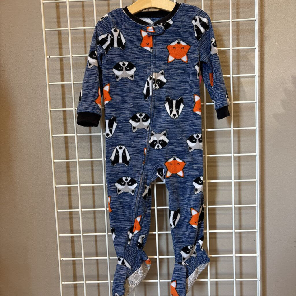 Carter's Fleece Animal Zip Sleeper - 2T