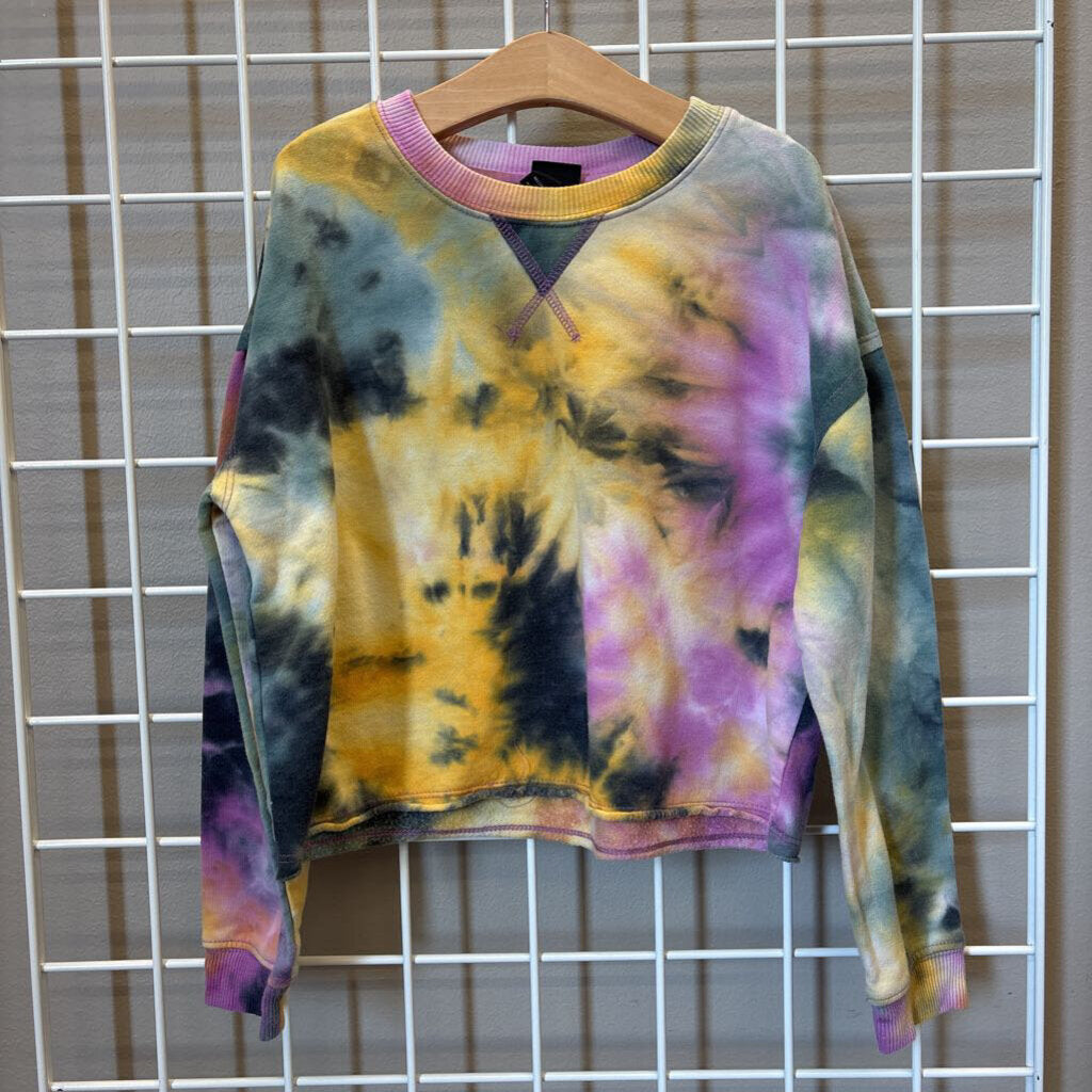 Art Class Tie Dye Crop Crewneck - 7/8
