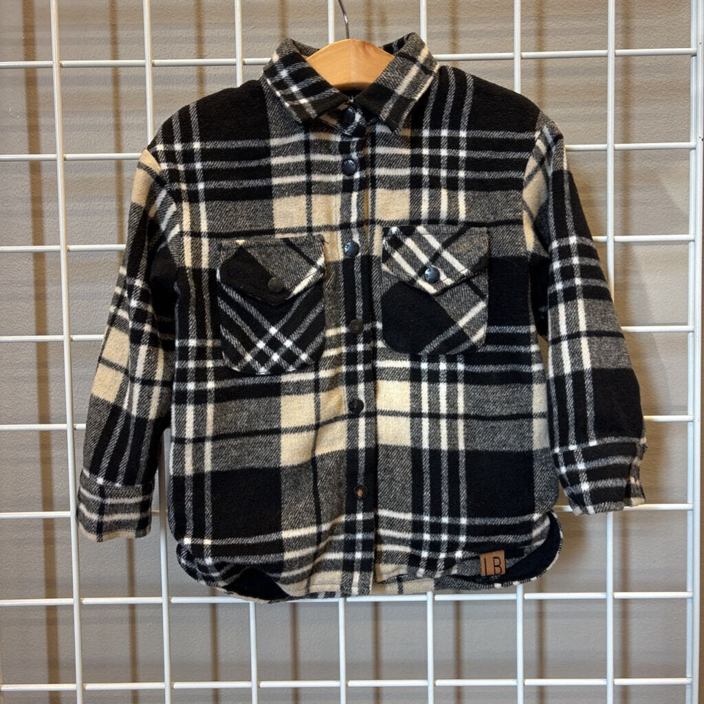 Little Bipsy Plaid Shacket - 2/3