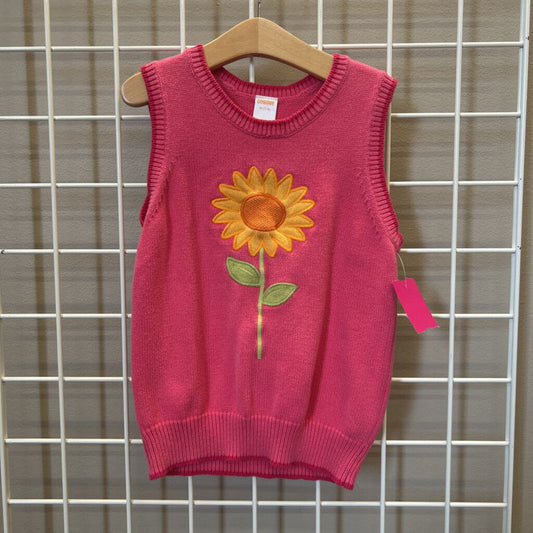 Gymboree Sunflower Sweater Vest - 7/8