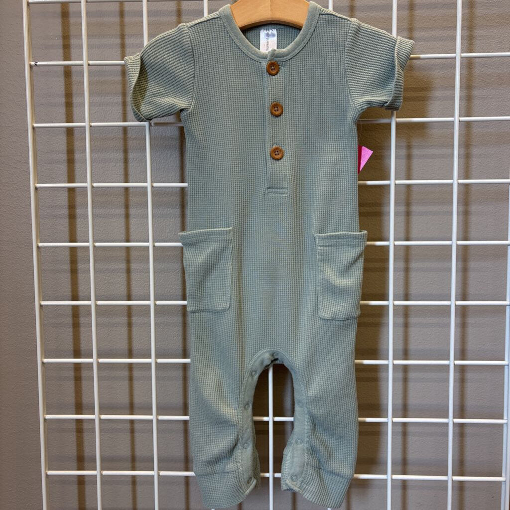 Modern Moments Thermal SS Romper - 12m