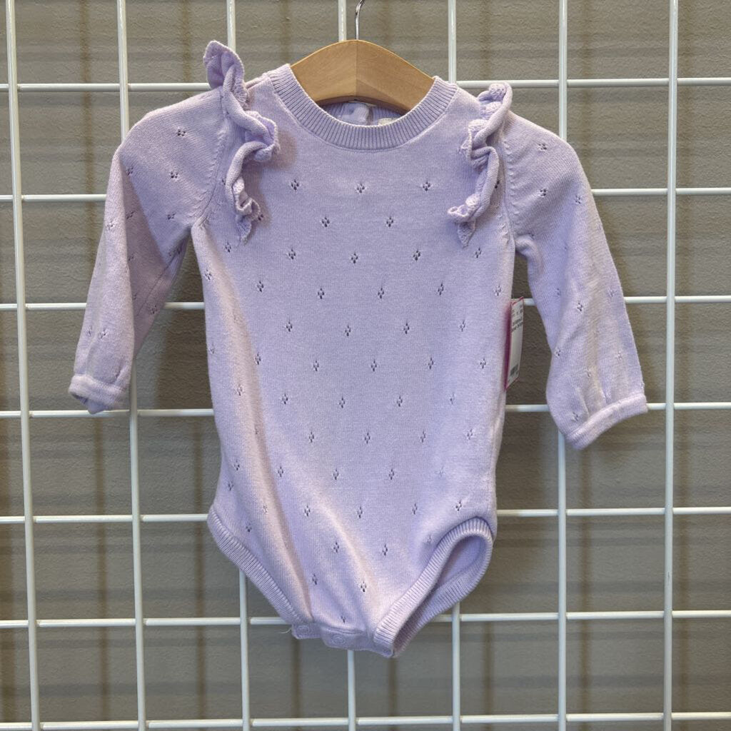 Osh Kosh Knit LS Bodysuit - 9m