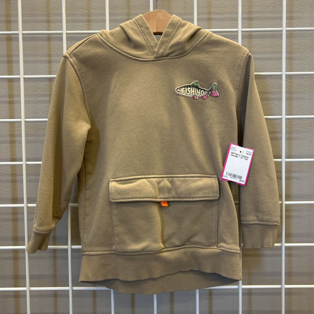 Old Navy Fishing Hoodie - 3T