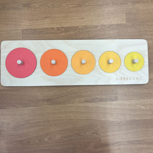 Lovevery Circle of Friends Wood Puzzle