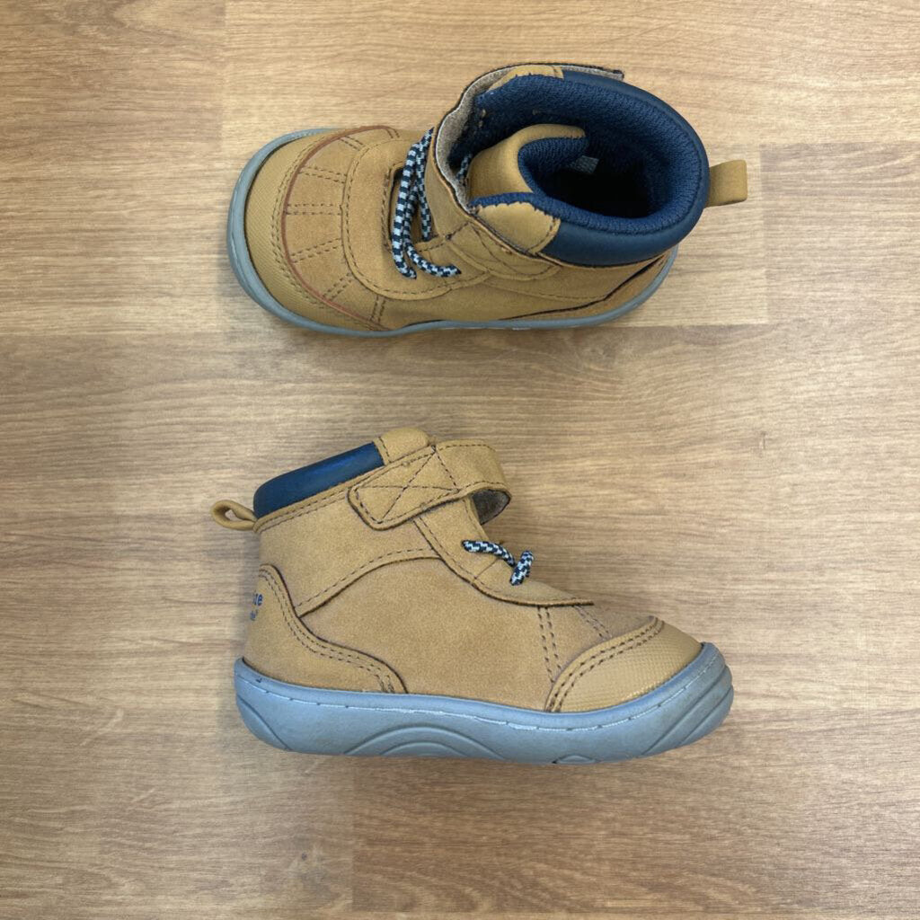 Stride Rite Brown Early Walker Boots - 4