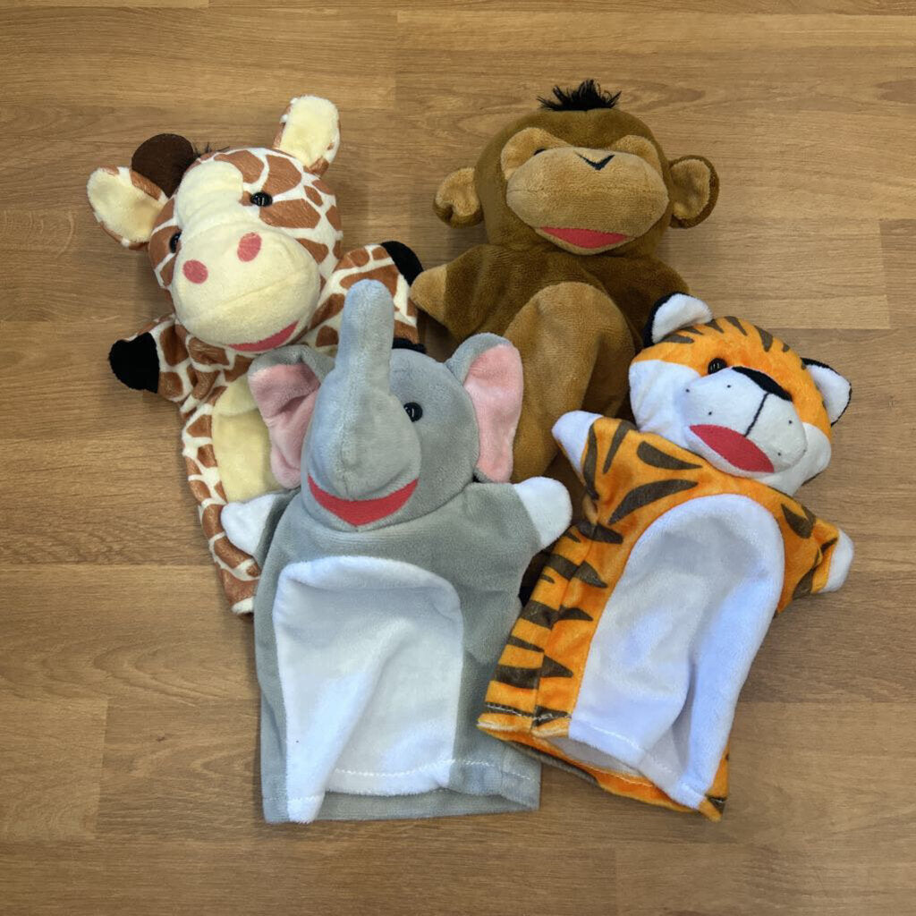Melissa & Doug Set of 4 Animal Puppets