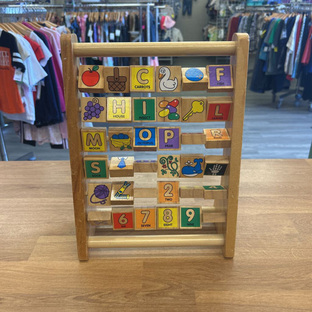 Melissa & Doug Wooden Abacus