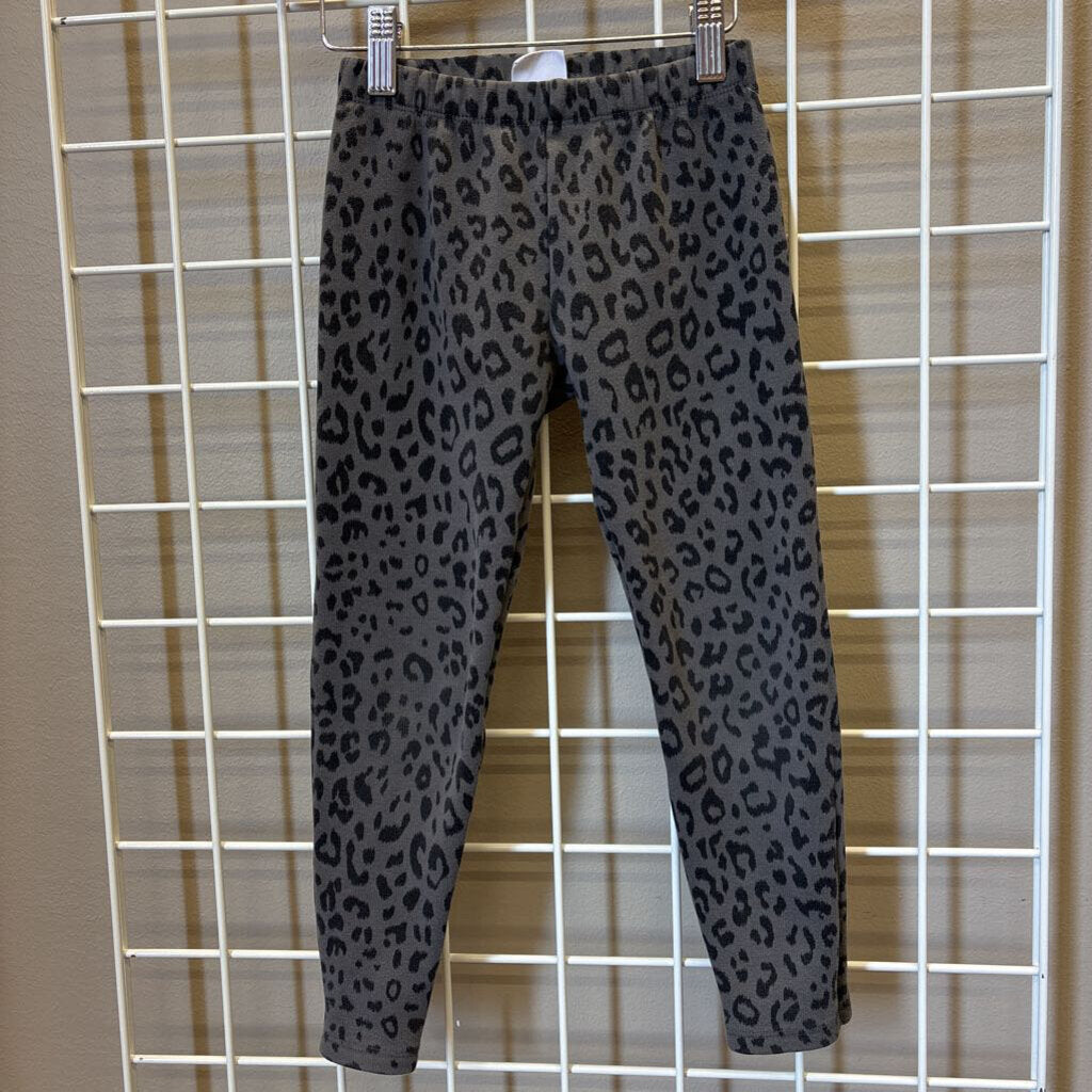 Gap Kids Leopard Fleece Lined Leggings - 6/7