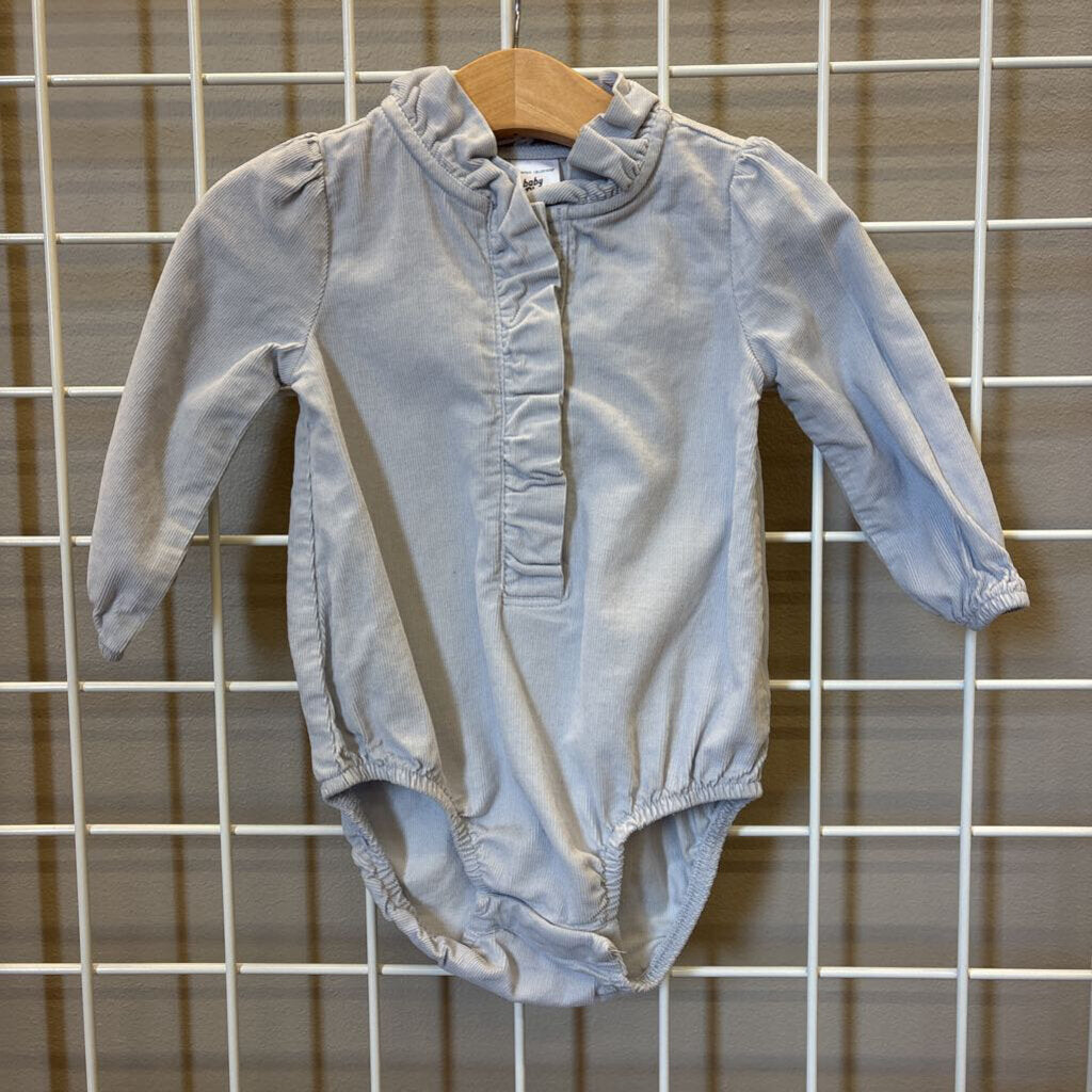 Osh Kosh Corduroy LS Bodysuit - 12m