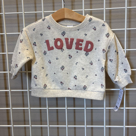 NWT Carter's Loved Crewneck - 9m