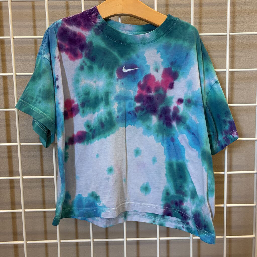 Nike Tie Dye Crop SS Tee - 10/12
