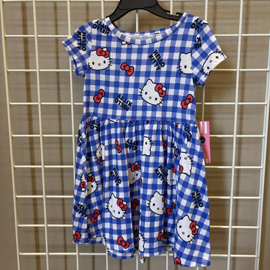 NWT Hello Kitty Gingham SS Dress - 3T