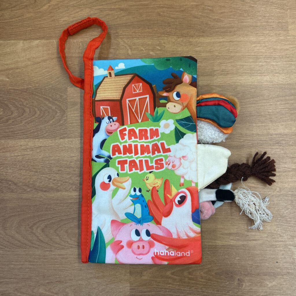 Farm Animal Tails Soft Book