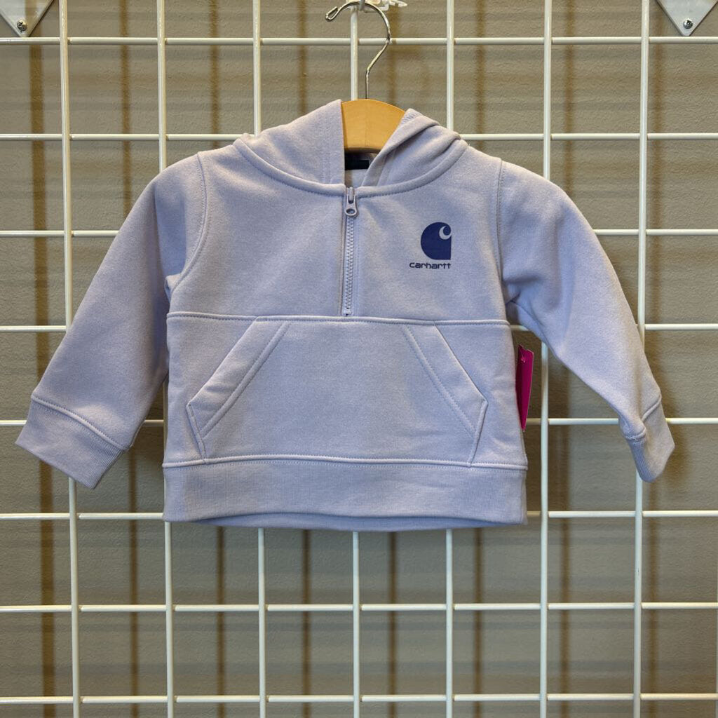 NWT Carhartt Quarter Zip Hoodie - 6m