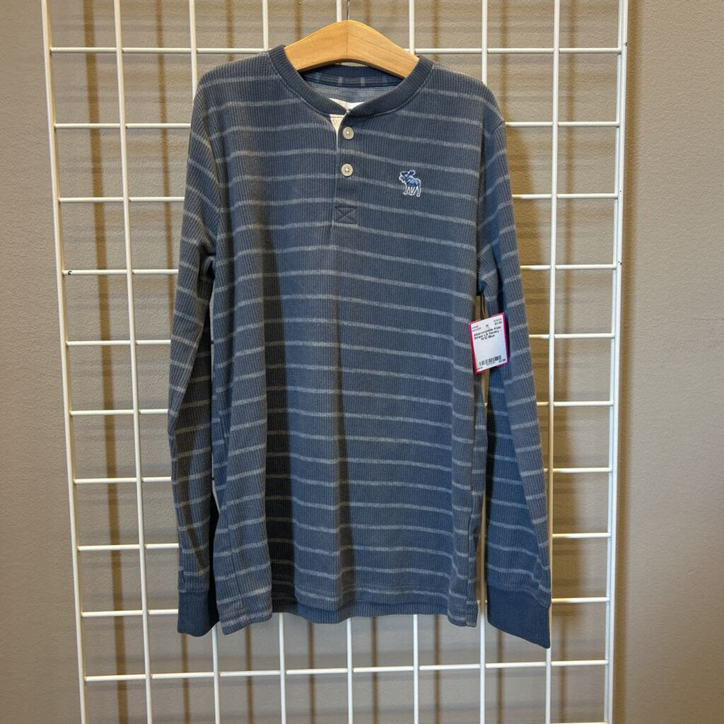 Abercrombie Kids Stripe LS Henley - 11/12