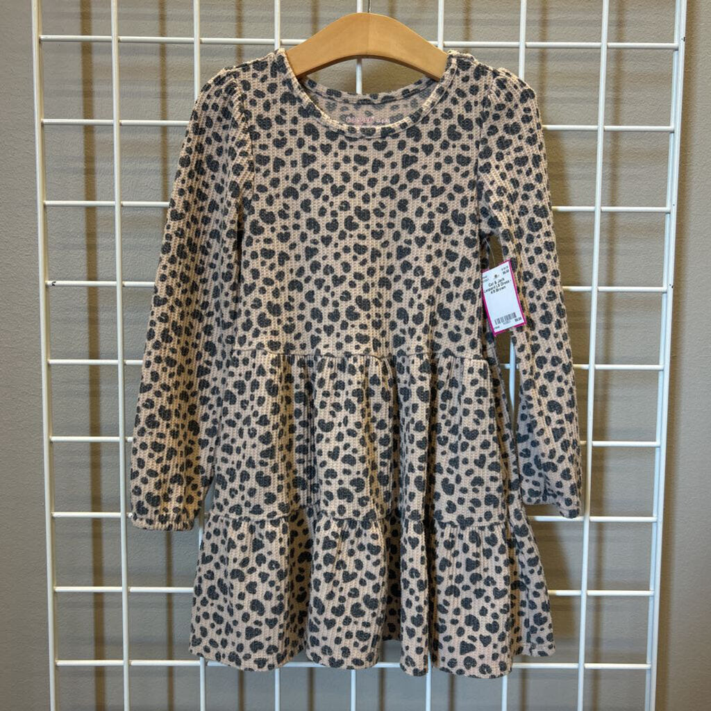 Cat & Jack Leopard LS Dress - 4/5