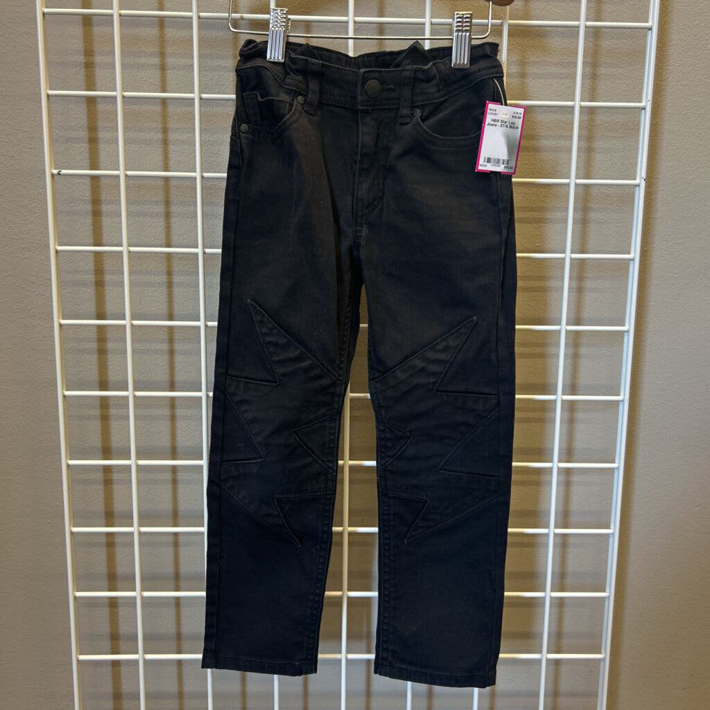 H&M Star Leg Jeans - 5T/6