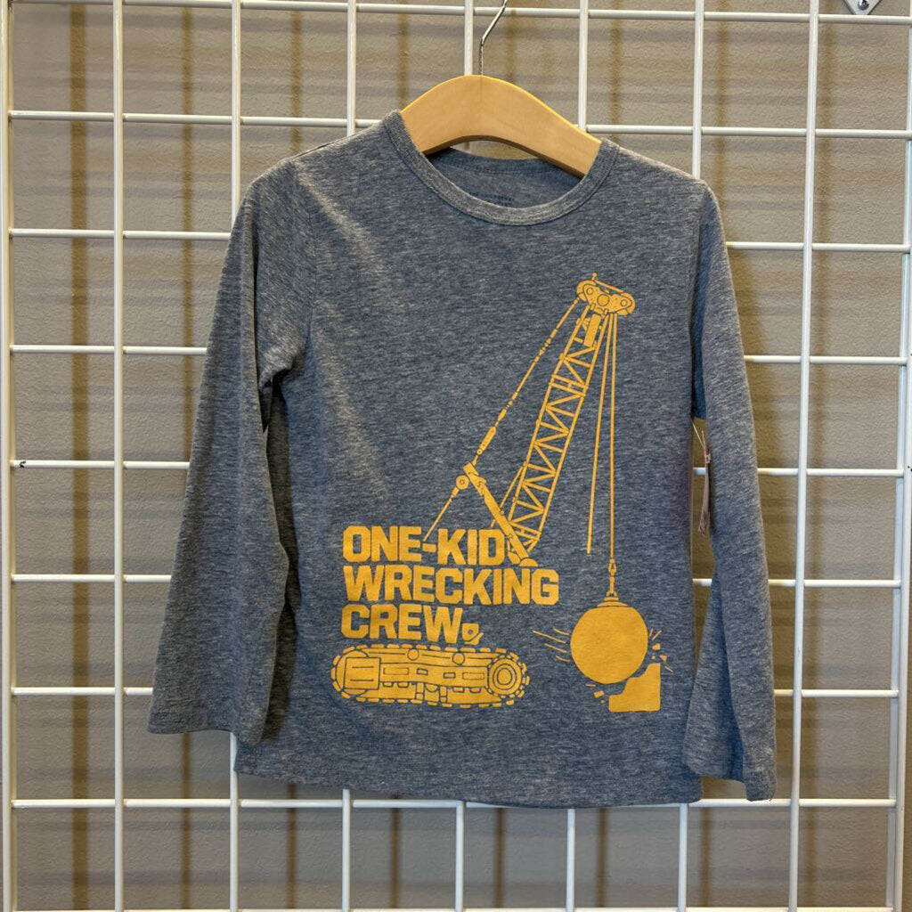 Children's Place Wrecking Crew LS Tee - 4T