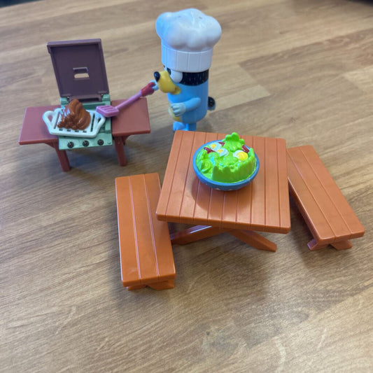 Bluey BBQ Play Set