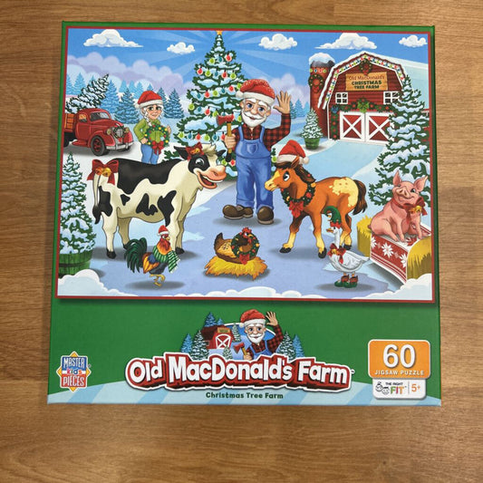 Old MacDonald's Farm - Chirstmas Tree Farm 60pc Puzzle