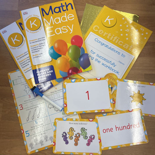 Workbook Pack - Math Made Easy (K)
