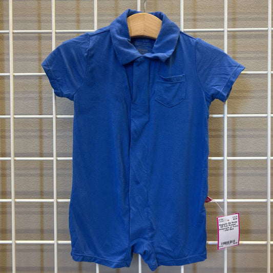 Magnetic Me Modal SS Polo Romper (snag/mark on front) - 3/6m