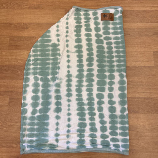 Kyte Baby Bamboo Tie Dye Nursing Cover - Green