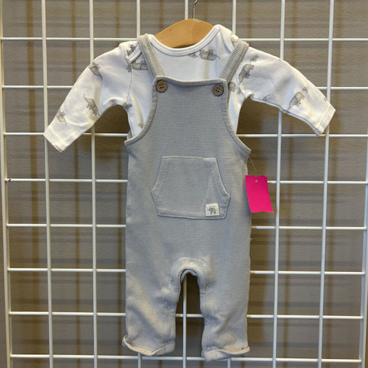 Rabbit + Bear Elephant Two Pc Set - 3/6m