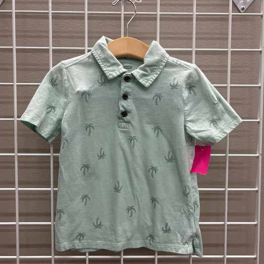 Old Navy Palm Tree Polo SS Tee - 5T
