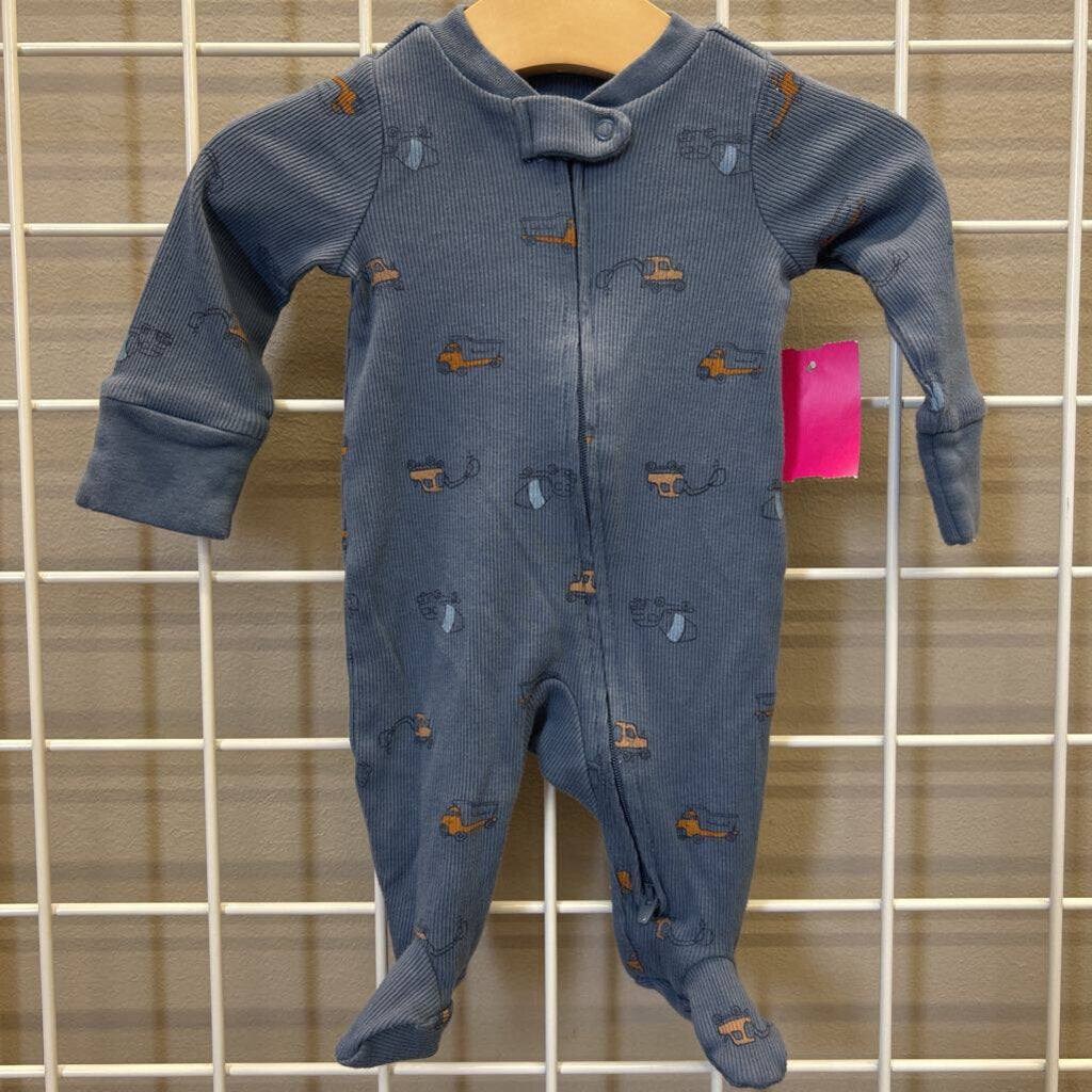 Carter's Construction Zip Sleeper - NB