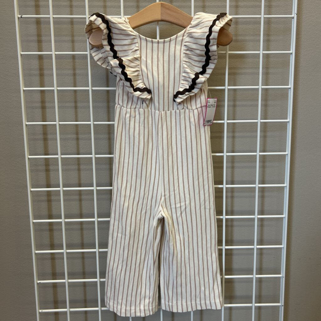 Zara Stripe Tank Romper - 2