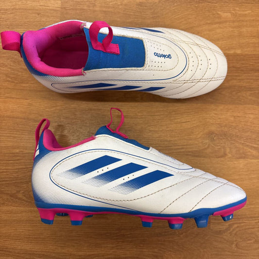 Adidas White Slip On Cleats - 13