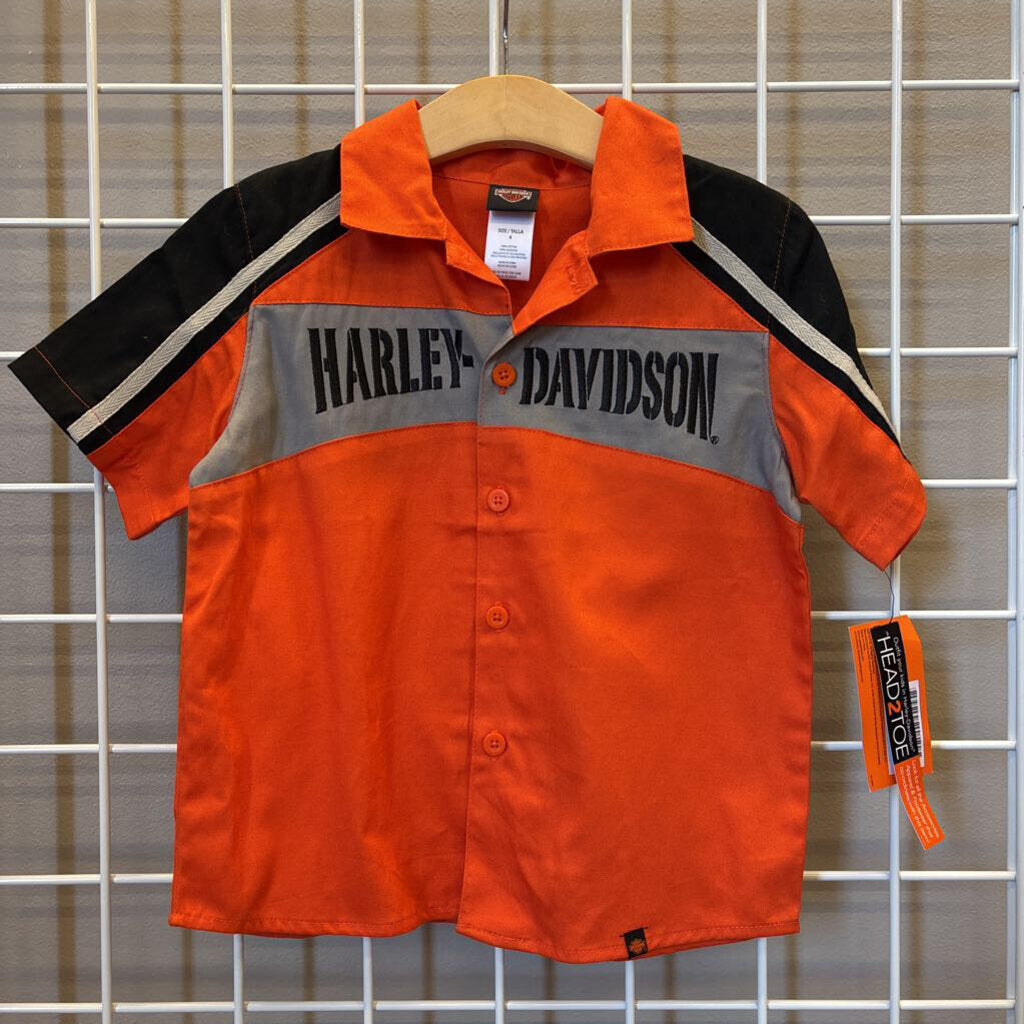 NWT Harley Davidson SS Button Up - 4